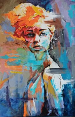 « Cruxie » n°61<br>65x100cm