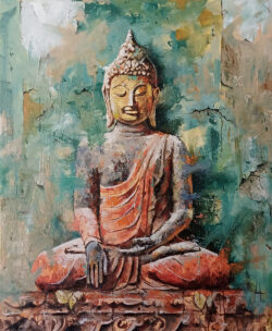 Buddhin<br>60x73cm